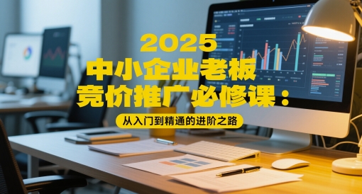 2025中小企业老板竞价推广必修课：从入门到精通的进阶之路-知微分享